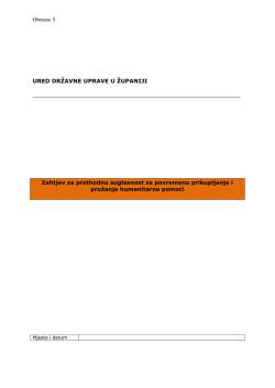 Obrascu 5. - ured državne uprave