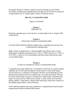 ovdje. - Avenue Mall