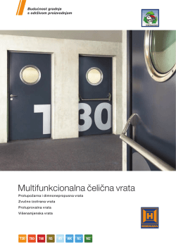 Multifunkcionalna čelična vrata