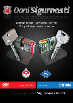 Brošura Dani Sigurnosti