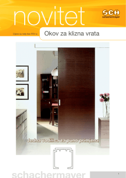 Okov za klizna vrata