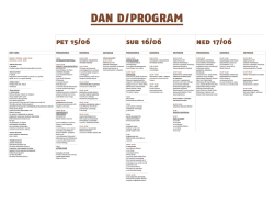 DAN D / PROGRAM