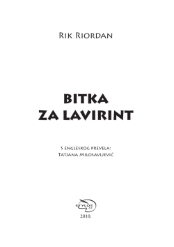 pročitaj deo knjige