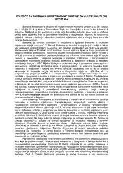 Izvje&scaron;će sa sastanka MM