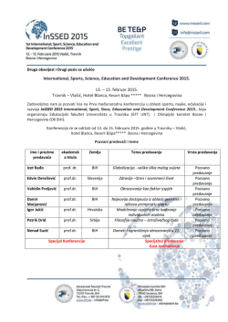 International, Sports, Science, Education and