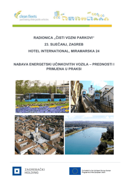 radionica &bdquo;čisti vozni parkovi&ldquo; 23. siječanj, zagreb