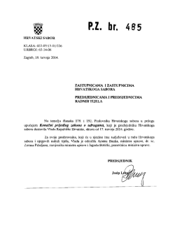 Konačni prijedlog Zakona o udrugama