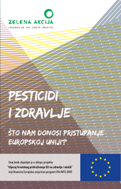 PESTICIDI i ZDRAVLJE