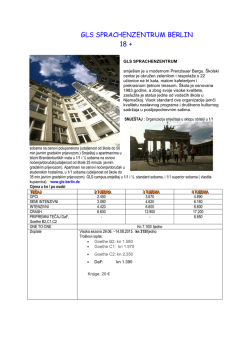 GLS SPRACHENZENTRUM BERLIN 18 +