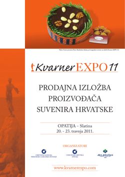 prodajna izložba proizvođača suvenira hrvatske