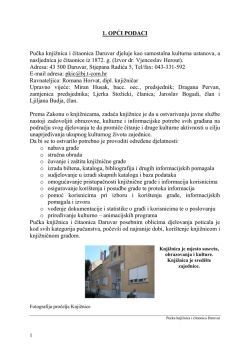 Izvje&scaron;će o radu &ndash; 2010. godina - Pučka knjižnica i čitaonica Daruvar