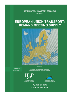 european union transport - Econex Verkehrsconsult GmbH
