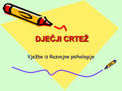 Dječji crtež - prezentacija