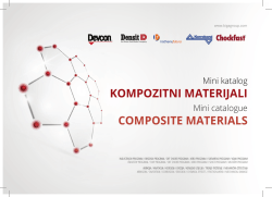 KOMPOZITNI MATERIJALI COMPOSITE MATERIALS