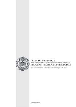I ciklus studija