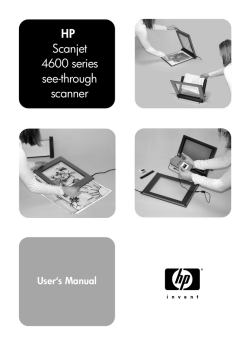 HP Scanjet 4600 series see