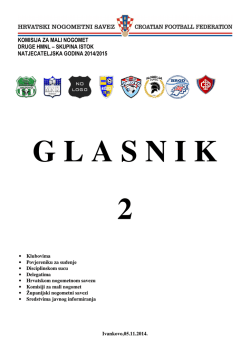 KOMISIJA ZA MALI NOGOMET DRUGE HMNL