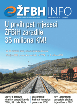 Broj 19 - Željeznice Federacije Bosne i Hercegovine!!!!!!!!
