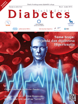 Dijabetes - Hrvatski savez dijabetičkih udruga