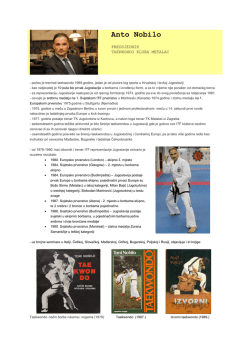 Anto Nobilo - Taekwondo klub Metalac