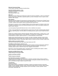 Edmonds Community College U blizini Seattle, Washington