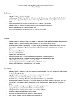 6 r - sto treba znati za odre enu ocjenu - Azija.pdf