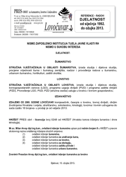 Bibliografija obrta (od siječnja 1992. do ožujka 2013. godine)