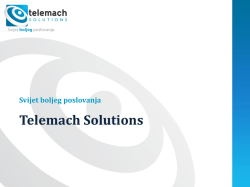 Professional Internet Telemach Solutions