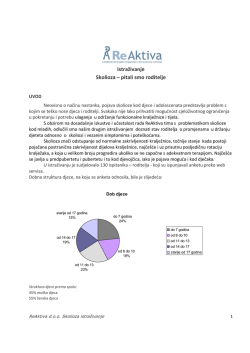 Rezultati istraživanja Skolioza