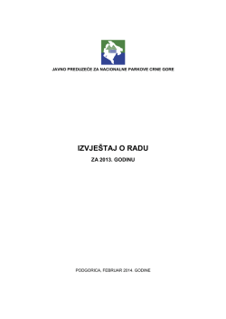 Preuzmi... - Nacionalni Parkovi Crne Gore