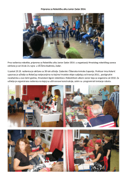 pripreme za robotičku alku junior