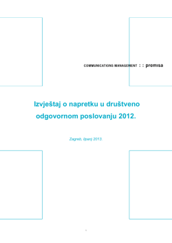 Dru&scaron;tveno odgovorno poslovanje