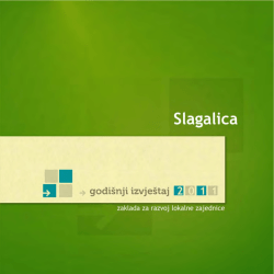 Izvješće o radu Zaklade u 2011. godini - Slagalica