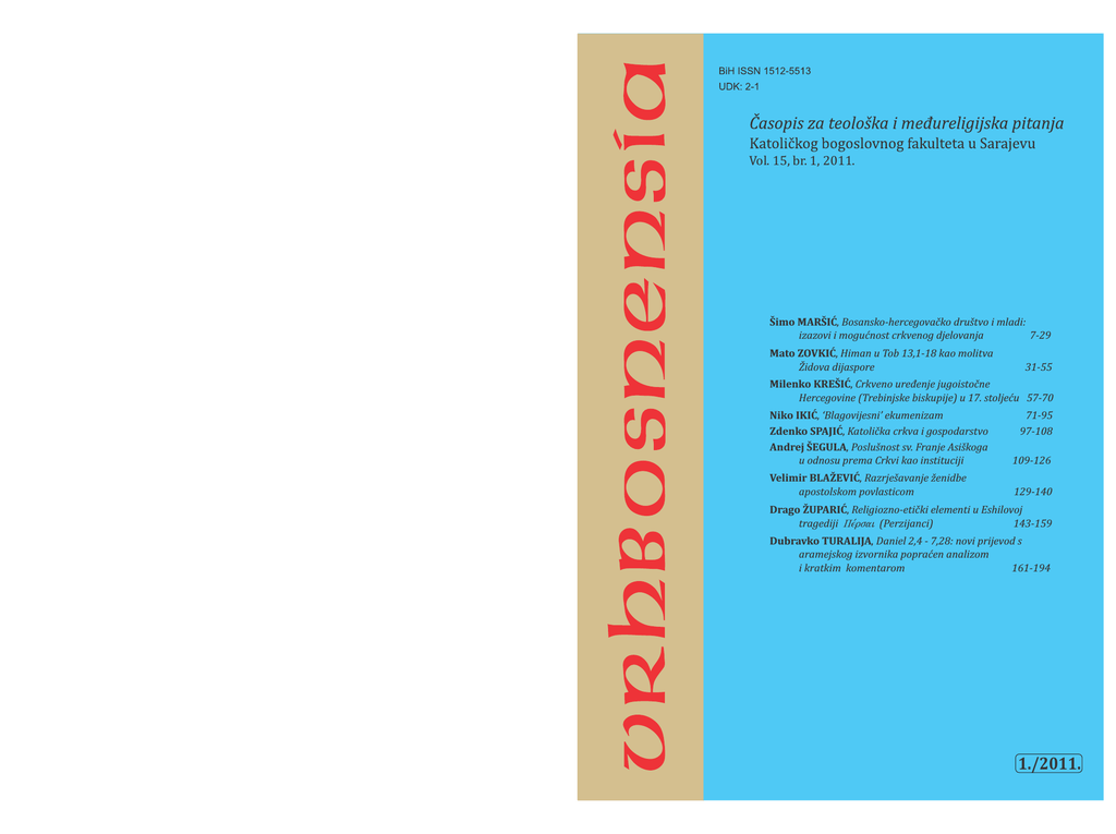 CXXV1 (2002). 11-22. ZNAČENJE BROJČANIH OZNAKA EKOLOŠKIH ČIMBENIKA PREMA.