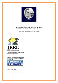 Ovdje možete preuzeti publikaciju &ldquo;Integrirana za&scaron;tita bilja&rdquo;