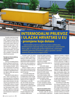 2013/04 Intermodalni prijevoz i ulazak Hrvatske u EU