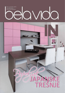 Bela Vida IN - Pupoljak japanske tre&scaron;nje