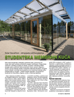 STUDENTSKA MEMBRAIN KUĆA