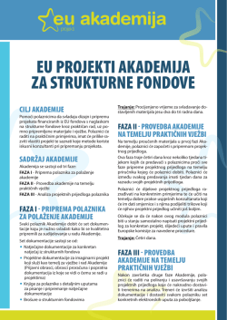 Poziv - EU projekti