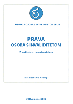prava osoba s invaliditetom
