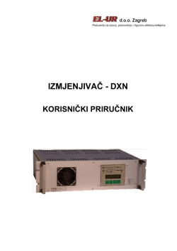 DXN-korisnički priručnik - EL