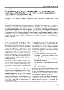 NEUROVASKULARNA KOMPRESIJA