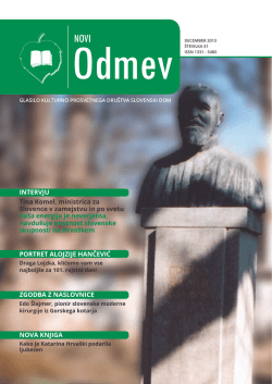 slovenci.hr - Vijeće slovenske nacionalne manjine Grada Zagreba