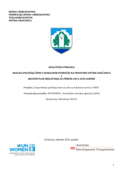 Kratki pregled politika i mehanizama podr&scaron;ke ženama na selu u