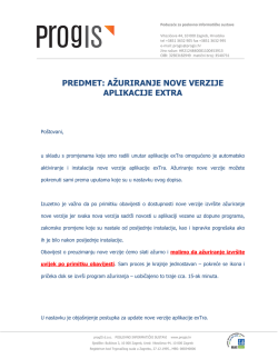 pdfexTra update - upute za pokretanje instalacije nove