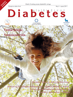 Samokontrola - Hrvatski savez dijabetičkih udruga
