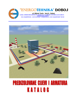 predizolovane cijevi i armatura