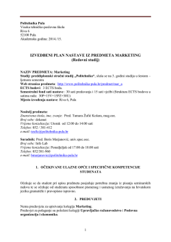 Syllabus Marketing 2014-2015 - red