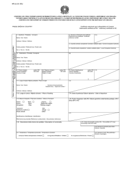 HR P01 - Ministero della Salute