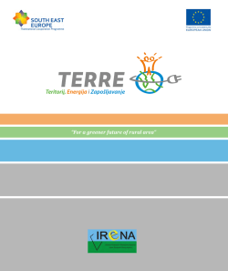 “For a greener future of rural area”